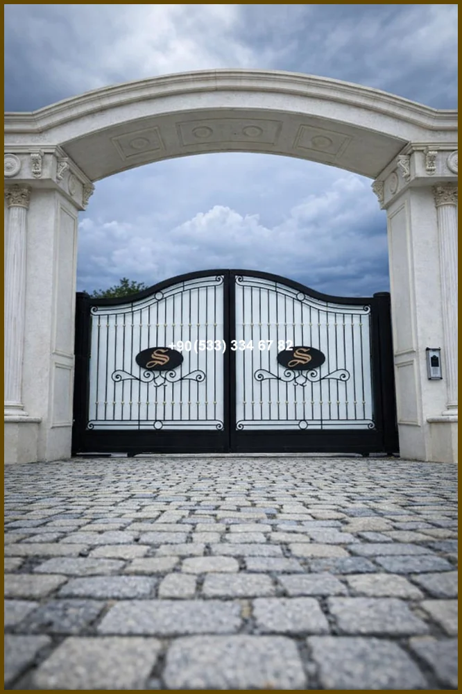 VİLLA KAPILARI-FERFORJE VİLLA KAPILAR-VİLLA GİRİŞ KAPILAR olc19270