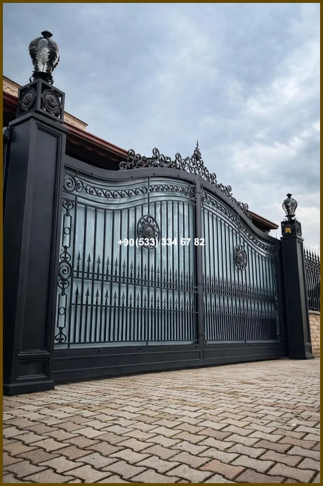 VİLLA KAPILARI-FERFORJE VİLLA KAPILAR-VİLLA GİRİŞ KAPILAR olc19272