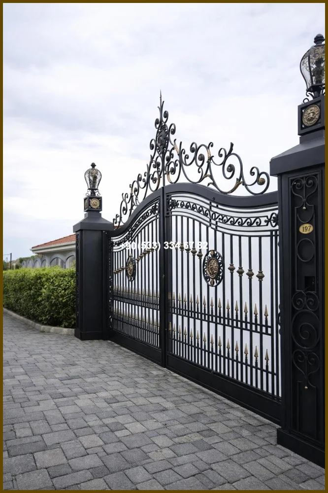 VİLLA KAPILARI-FERFORJE VİLLA KAPILAR-VİLLA GİRİŞ KAPILAR olc19274
